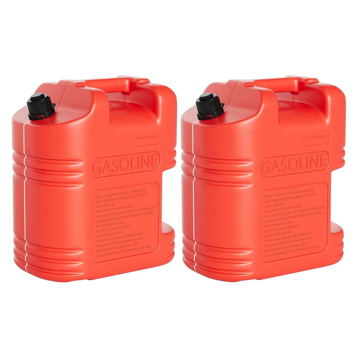 GARVEE 15 Gal Portable Fuel Caddy w/ Pump & 10ft Hose ⛽
