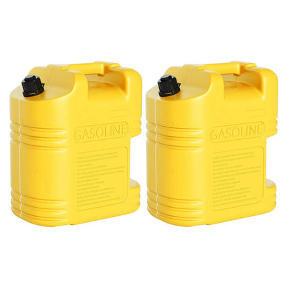 GARVEE 15 Gal Portable Fuel Caddy w/ Pump & 10ft Hose ⛽